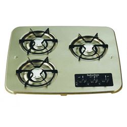 Picture of Suburban Mfg 2938A SDN3 3-Burner Drop-In Cooktop Replacement Bottom Box