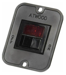 Picture of Atwood Mobile 9108873810 RV Water Heater Ignition Switch Black
