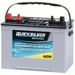 Picture of Quicksilver 9A34M AGM Group 34 Marine Battery 775 CCA 120 RC