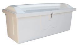 Picture of Taylor Made 83555 Stow 'N Go Top-Seat Fiberglass Dock Box Large 29" x 72" x 29"