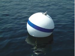 Picture of Taylor Made 46371 Sur-Moor T3C 15" Mooring Buoy with 2" Tube
