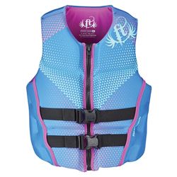 Picture of Full Throttle 142500-500-040-26 Adult Rapid-Dry Flex-Back Life Jacket Large Blue