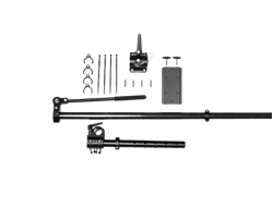 Picture of Brew City Trolling Motors 360-1186 60" Transducer Pole with Tilt Handle and 3" Track Base