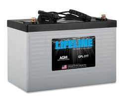 Picture of Batteries GPL-3100HC Lifeline Group 31 AGM Battery 1400 MCA High Capacity