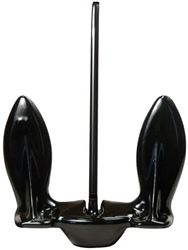 Picture of Greenfield Products 910 10 lb Black PVC Coated Navy Anchor