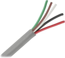 Picture of Pacer Performance M18/5-25 Unshielded 5 Conductor Cable 25ft 18AWG Multi-Color