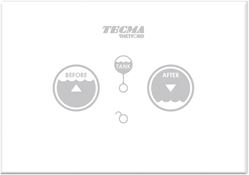 Picture of Thetford T-PF.P11T2 Touch Sft 2-Button Control Panel with Proximity Sensor