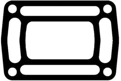 Picture of Quicksilver 8M0162530 Exhaust End Cap Riser Gasket for Volvo Penta & OMC Inboard