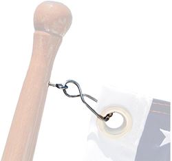 Picture of Taylor Made 57933 Stainless Steel Skipper Flag Clips with Screw Eyes 4-Pack