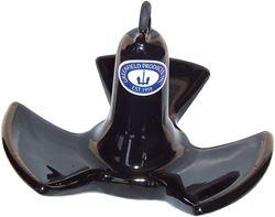 Picture of Greenfield Products 530 B IND Vinyl Coated Tri-Fluke River Anchor 30 Lb Black