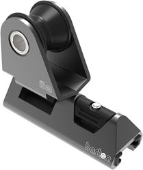 Picture of Barton Marine 32100GTB 32mm Genoa Car Track Pin Stop - Black