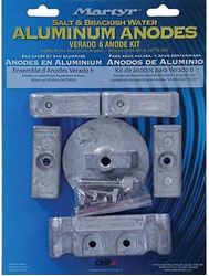 Picture of CMP CMVERADO6KITA Mercury Verado 6-Cylinder Aluminum Anode Kit