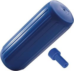 Picture of Polyform HTM-2 BLUE W/AIR ADAPTER Hole-Through-Middle Boat Fender 8.5" x 20.5" Blue