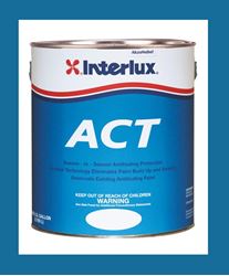 Picture of Interlux 5608611 ACT Ablative Antifouling Bottom Paint Blue Gallon