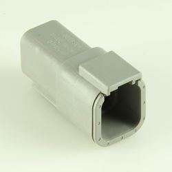 Picture of Bluewater DTM04-6P 6-Position DTM Male Connector with Wedge Lock