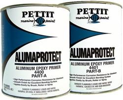 Picture of Pettit Paint 14400/1440106 Aluma Protect Two-Part Aluminum Epoxy Primer 3/4 Gallon Kit