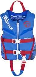 Picture of Kent Sporting Goods 142100-500-050-22 Full Throttle Adult Rapid-Dry Life Jacket L/XL Blue/Black