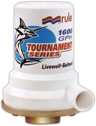 Picture of Xylem 209B Tournament Series 1600 GPH Livewell Pump Bronze Base 12V