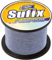 Picture of Sufix 646-660 Superior Monofilament Fishing Line 60lb 830 Yards Smoke Blue