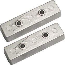 Picture of Tecnoseal KIT-TEC-BT Zinc Trim Tab Anode Kit for Bennett - Pair