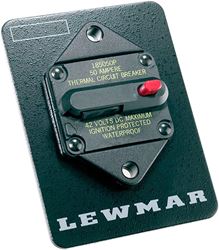 Picture of Lewmar 2020201400 70 Amp Thermal Circuit Breaker Panel Mount