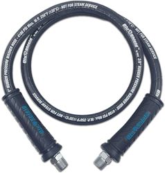 Picture of Blushield PW3802 BluBird Rubber Pressure Washer Jumper Hose 3/8" x 2'