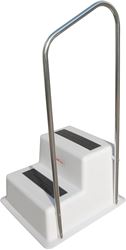 Picture of Taylor Made 47201 Aluminum Handrail for Double Tread Dock Steps