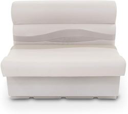 Picture of Taylor Made 433104 Platinum Series 36" Pontoon Bench Seat with Storage - Champagne