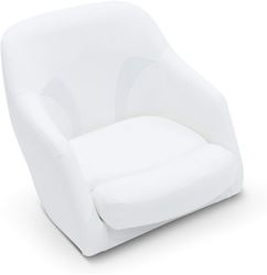 Picture of Taylor Made 674635 Platinum Series Contoured Pontoon Bucket Seat White
