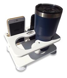Picture of Deep Blue Marine Products SMDH-CELL Double Drink and Cell Phone Holder with Suction Cups