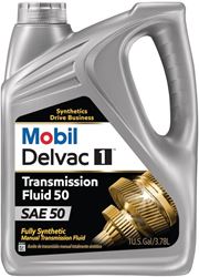 Picture of Mobil 122208 Delvac 1 Synthetic Manual Transmission Fluid 50W 1 Gallon