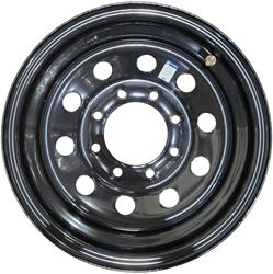 Picture of Taskmaster MX660865SDX1CHDBX Vesper Steel Dually Trailer Wheel 16x6 8x6.5