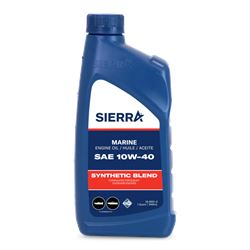 Picture of Sierra 118-9551-2 10W-40 FC-W Semi-Synthetic Outboard Engine Oil - 1 Quart