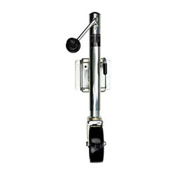 Picture of Powerwinch 21600-J-1200-B1-Z-R Saltwater Series Trailer Jack 1200lb Bolt-On Single Wheel