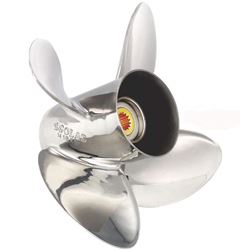 Picture of Solas 6453-130-17 HR Titan 4 Stainless Steel Propeller 13 x 17 RH Honda 75-130HP