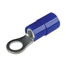 Picture of Seachoice 44349A 1 Nylon Insulated Ring Terminal 6 Gauge 3/8 Inch Stud
