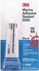 Picture of 3M MMM05205 Marine Adhesive Sealant 5200 Black 3 oz Polyurethane