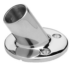 Picture of Seachoice SC50-37791 Stainless Steel Round Base Rail Fitting 60 Degree 7/8 Inch