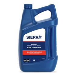Picture of Sierra 18-9440-3 25W-40 FC-W Synthetic Blend Marine Engine Oil 4 Liter