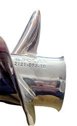 Picture of Solas 86020100 Saturn Stainless Steel 3-Blade Propeller 9.25 Pitch