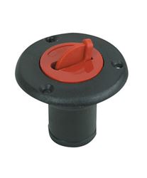 Picture of Whitecap Industries S-7012C Nylon Gasoline Deck Fill for 1-1/2" Hose with Red Cap