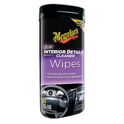 Picture of Meguiars G13600 Quik Interior Detailer Wipes for Auto Detailing
