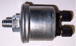 Picture of VDO Gauges 360410 80 PSI Pressure Sender 1/8 NPT Floating Ground