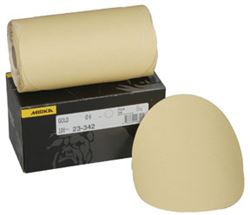 Picture of Mirka 23-342-320 Gold 6" PSA LinkRoll Sanding Disc 320 Grit