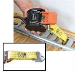 Picture of Cargobuckle F14087 CARGOBUCKLE E-TRACK ADAPTER STRAP 7" PAIR