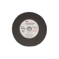 Picture of 3M 01987 Cut-Off Wheel 3 Inch x 1/32 Inch x 3/8 Inch Arbor