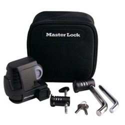 Picture of Master Lock 3794DAT Trailer Lock Kit - 3-Piece Keyed Alike Coupler and Receiver Set