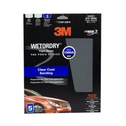 Picture of 3M 32036 Imperial Wet/Dry Sandpaper Sheets 9x11 Inch P800 Grit 5-Pack